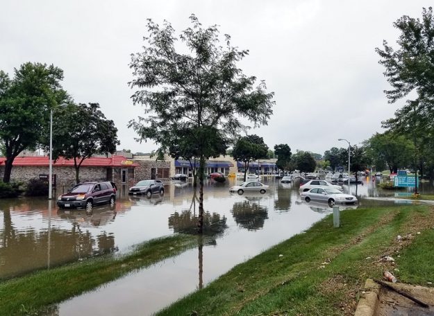 flooding flooded streets